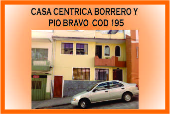 CASA BORRERO Y PIO BRAVO 195 MINI