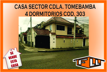 CASA CDLA. TOMEBAMBA 303I