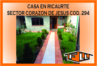 CASA RICAURTE CORAZON DE JESUS 294 MINI