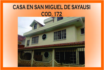CASA SAN MIGUEL DE SAYAUSI 172 MINI
