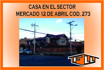 CASA SECTOR MERCADO 12 DE ABRIL 273 MINI