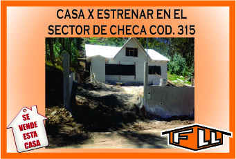 CASA X ESTRENAR EN CHECA 315