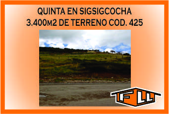 QUINTA EN SIGSIGCOCHA 425 MINI