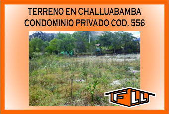 TERRENO CHALLUABAMBA 556 MINI