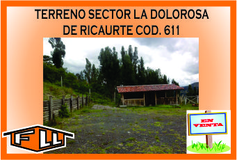 TERRENO DOLOROSA DE RICAURTE 611 MINI