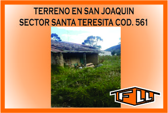 TERRENO SAN JOAQUIN SANTA TERESITA 561 MINI