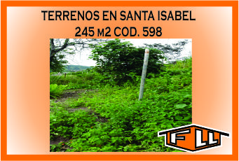 TERRENOS EN SANTA ISABEL 598 MINI