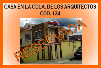 CASA ARQUITECTOS 124 MINI RESERVADA